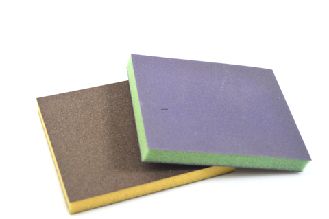 Arena de esponja para el pulido de metal de madera