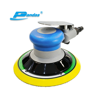 PANDAS máquina pulidora neumática sin vacío de 6 pulgadas, máquina de abrillantado para coche, herramienta neumática de desbarbado de metal